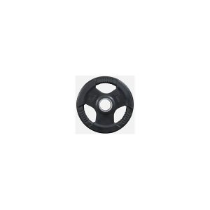 BLACK RUBBER COATED OP PLATE 5KG