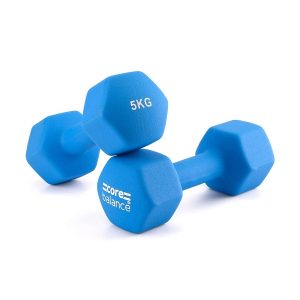 Vinyl Dumbbell (5Kg Pair)