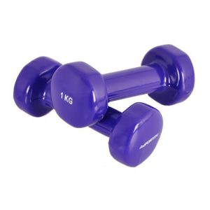Vinyl dumbbell 1 kg pair (1kg x 2)