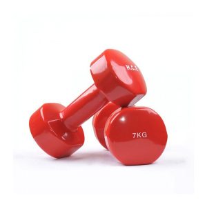 Vinyl dumbbell 14 kg (7x2kg pair)