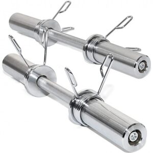 Dumbbell stick pair Olympic Dumbbell bar 20'' for gym power lifting